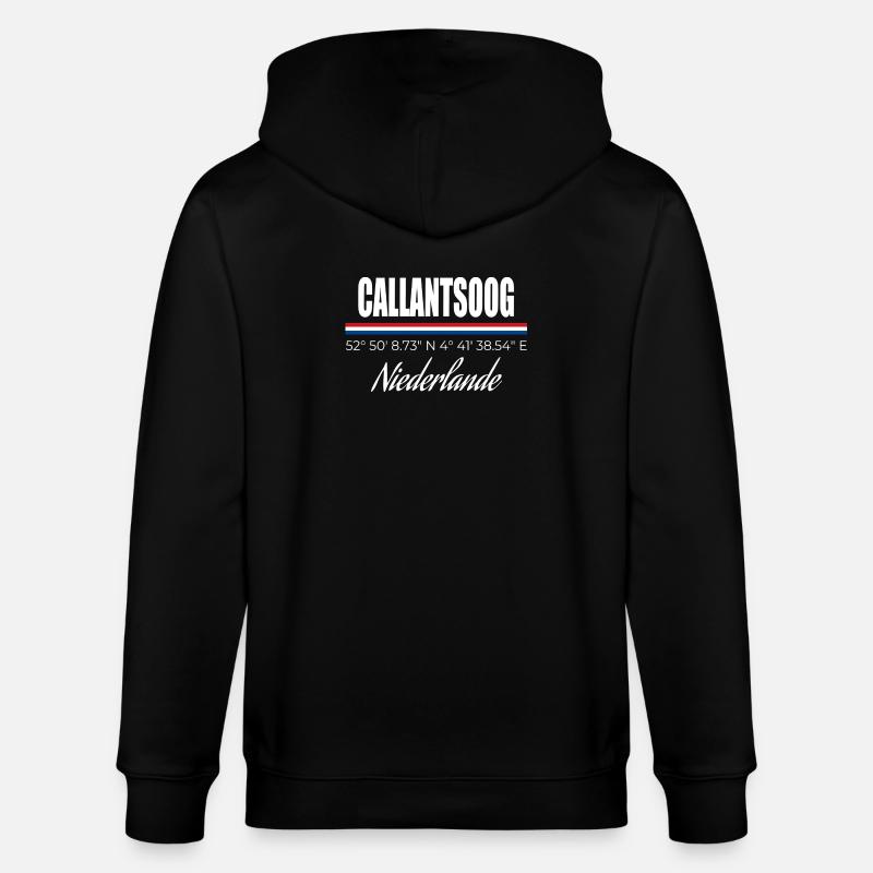 Callantsoog - Veste à capuche bio CULTIVATOR Stanley/Stella Unisexe - noir