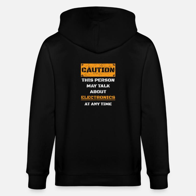 ATTENTION ATTENTION PARLER HOBBY Electronics - Veste à capuche bio CULTIVATOR Stanley/Stella Unisexe - noir