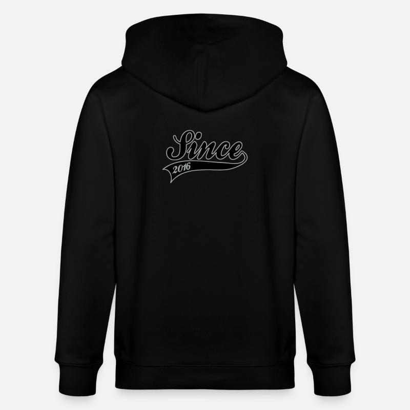 since 2016 - Veste à capuche bio CULTIVATOR Stanley/Stella Unisexe - noir