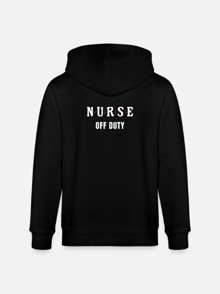 Infirmière Infirmière Infirmière Infirmière - Veste à capuche bio CULTIVATOR Stanley/Stella Unisexe - noir