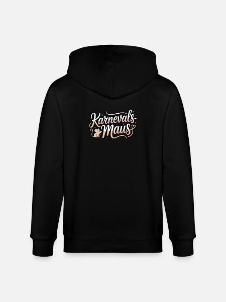 Carnival Mouse Cologne Carnival Mouse - Stanley/Stella CULTIVATOR Unisex Organic Hooded Jacket - black