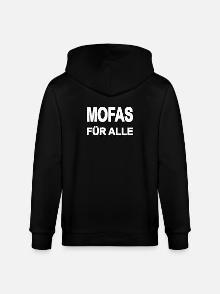 Mobylette - Veste à capuche bio CULTIVATOR Stanley/Stella Unisexe - noir