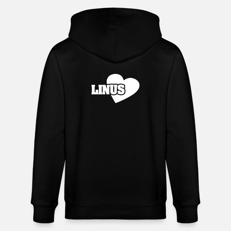 Linus comme l'or - Veste à capuche bio CULTIVATOR Stanley/Stella Unisexe - noir