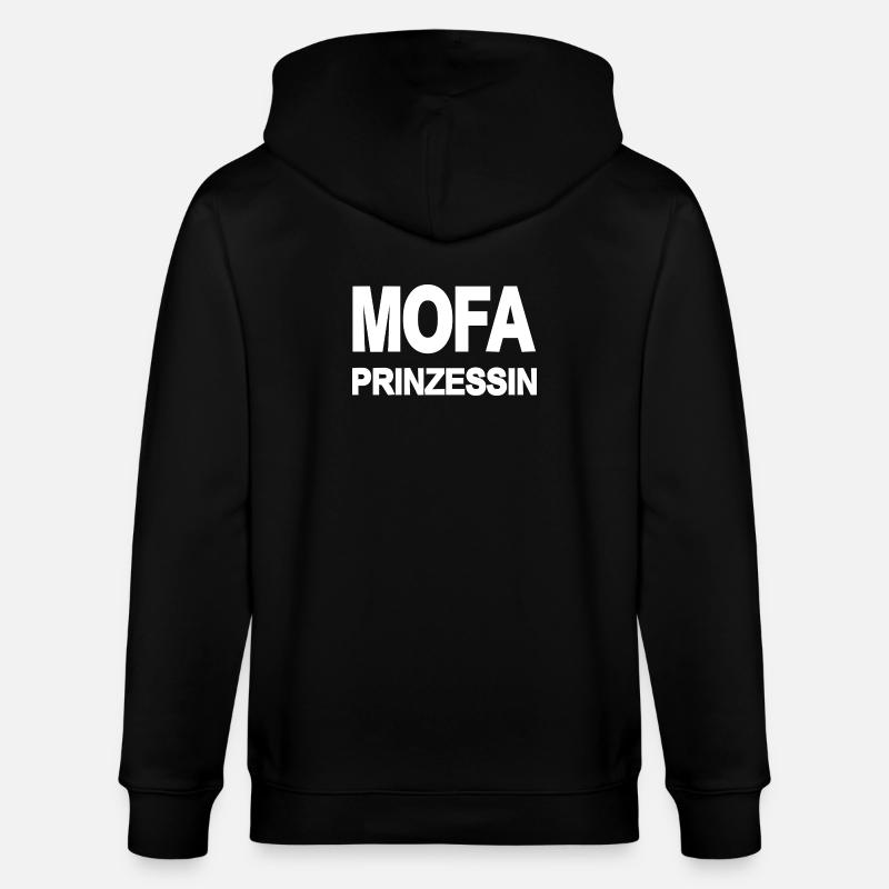 Mofa - Stanley/Stella Unisex Bio-Kapuzenjacke CULTIVATOR  - Schwarz