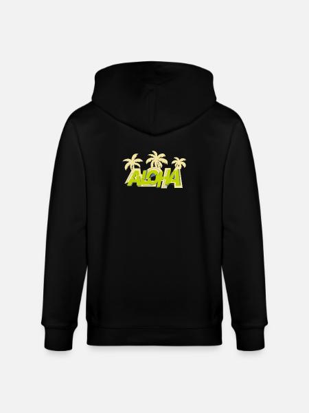 Aloha & Palmen - Stanley/Stella Unisex Bio-Kapuzenjacke CULTIVATOR - Schwarz