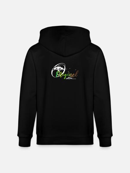 ORIGINEL EDITION - Veste à capuche bio CULTIVATOR Stanley/Stella Unisexe - noir