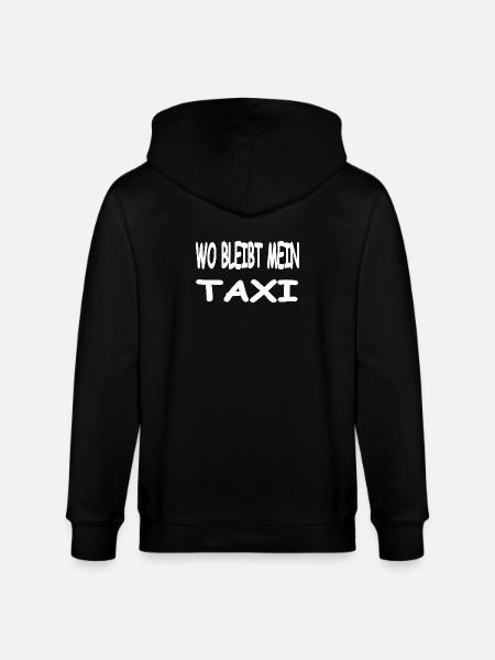 Taxi - Stanley/Stella CULTIVATOR Unisex Organic Hooded Jacket - black