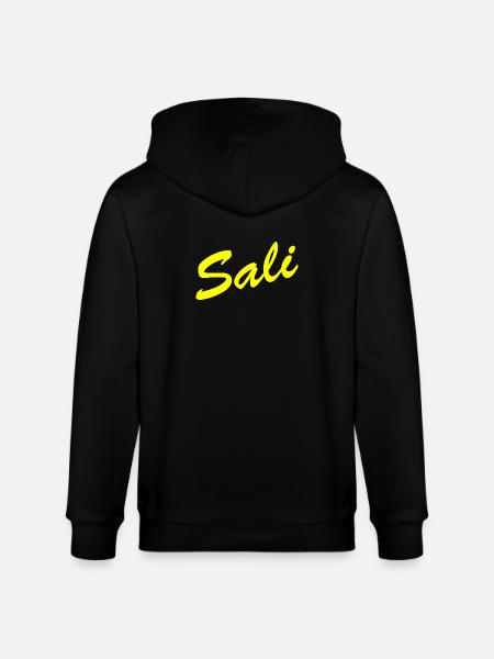 Sali zäme! - Stanley/Stella Unisex Bio-Kapuzenjacke CULTIVATOR  - Schwarz
