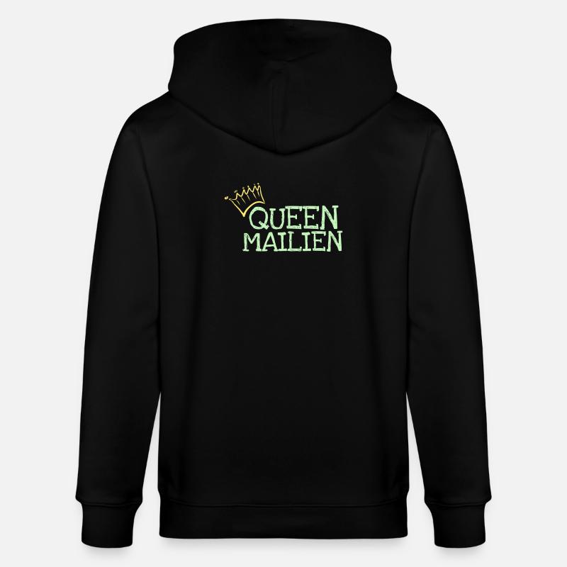 Mailien - Veste à capuche bio CULTIVATOR Stanley/Stella Unisexe - noir
