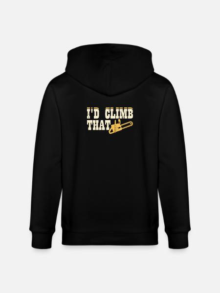 Baumpfleger Holzarbeiter Waldarbeiter Geschenk - Stanley/Stella Unisex Bio-Kapuzenjacke CULTIVATOR  - Schwarz