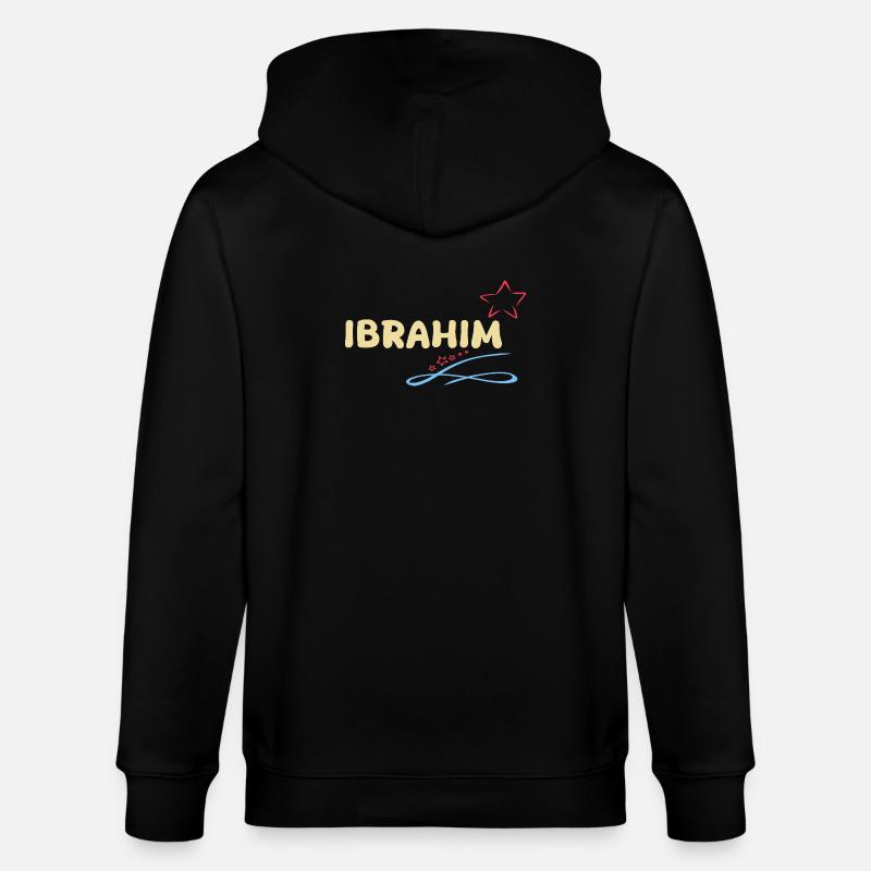 Geschenk Ibrahim - Stanley/Stella Unisex Bio-Kapuzenjacke CULTIVATOR  - Schwarz