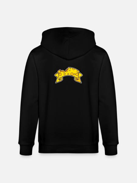 Banner Cheese - Stanley/Stella CULTIVATOR Unisex Organic Hooded Jacket - black