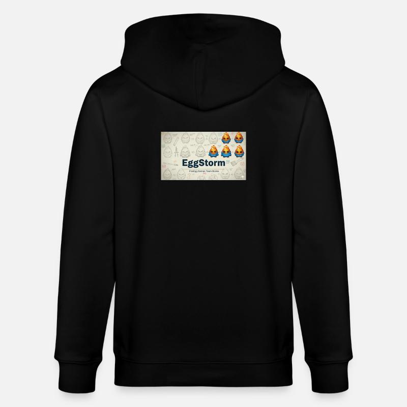 L’équipe de jeux FireEgg - Veste à capuche bio CULTIVATOR Stanley/Stella Unisexe - noir