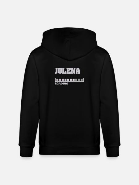 Gift for Jolena - Stanley/Stella CULTIVATOR Unisex Organic Hooded Jacket - black