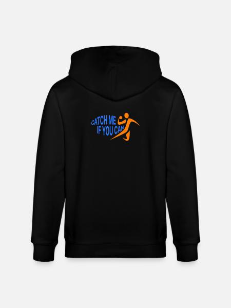 Handball | Attrape-moi - Veste à capuche bio CULTIVATOR Stanley/Stella Unisexe - noir