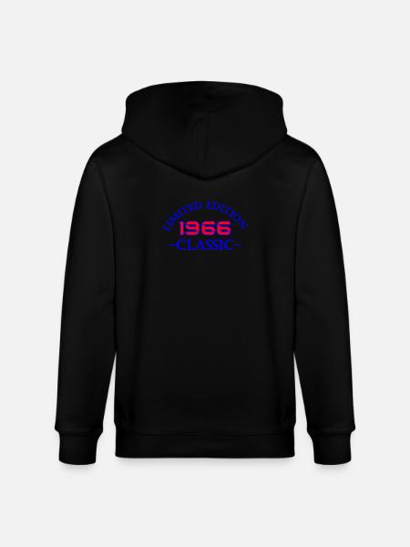 Édition Classique Limitée 1966 - Veste à capuche bio CULTIVATOR Stanley/Stella Unisexe - noir