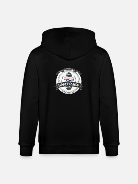 I logo_pph_negro - Stanley/Stella CULTIVATOR  Unisex Organic Hooded Jacket - black