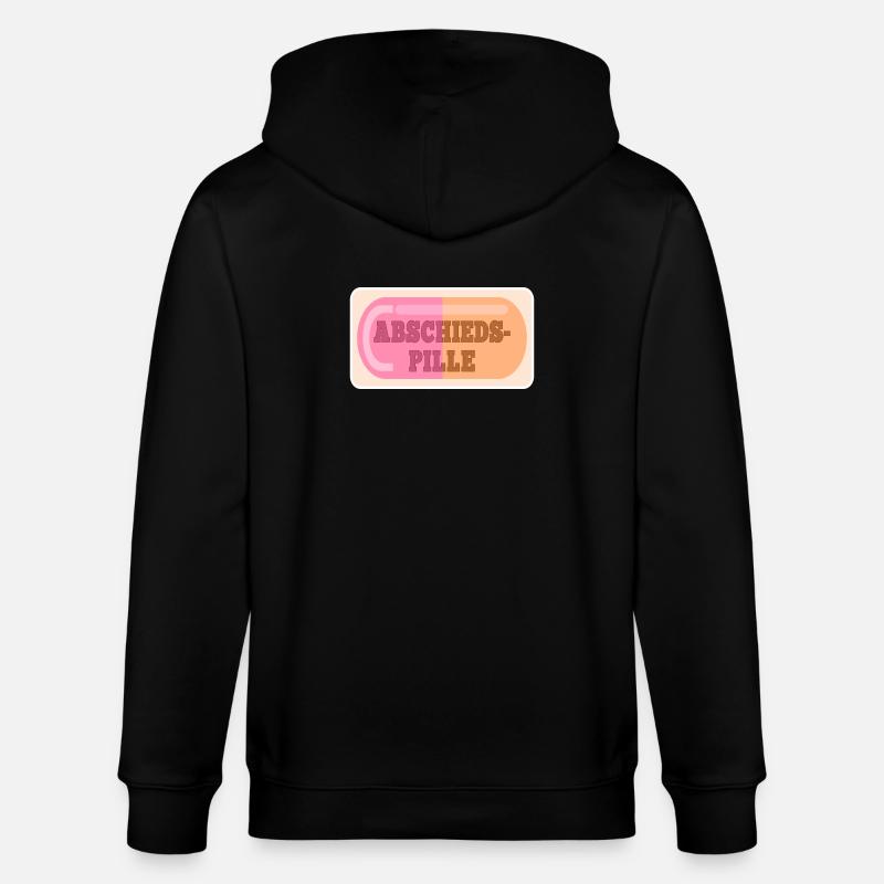 ABSCHIEDSPILLE ABSCHIED - Stanley/Stella Unisex Bio-Kapuzenjacke CULTIVATOR - Schwarz