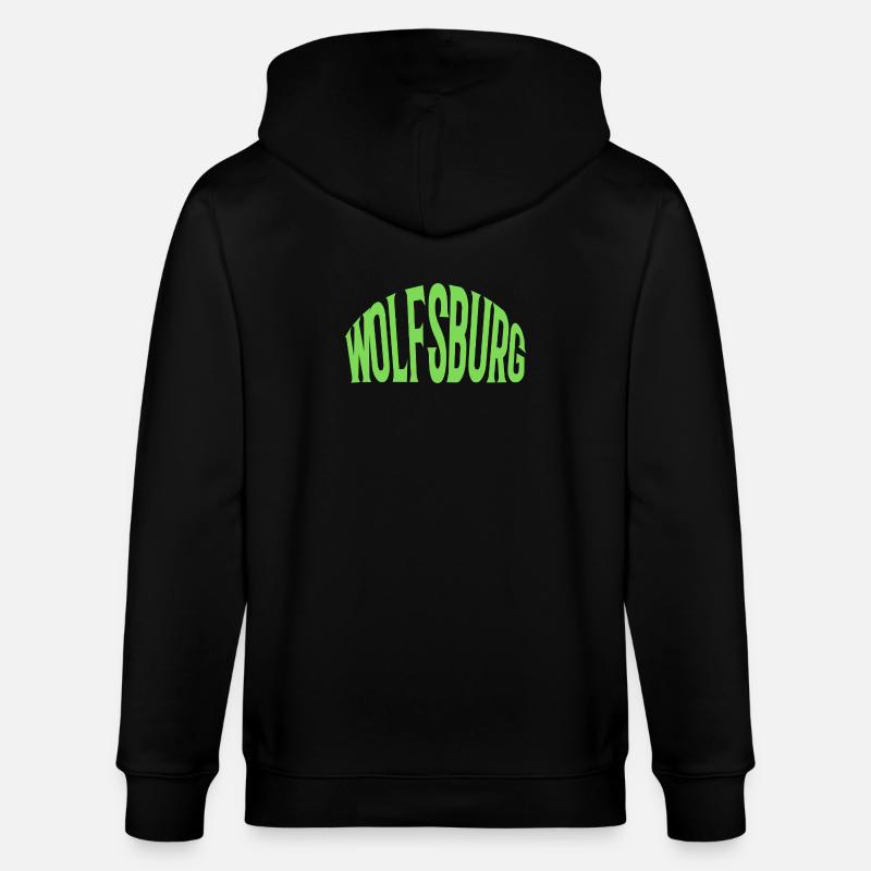 Wolfsburg - Veste à capuche bio CULTIVATOR Stanley/Stella Unisexe - noir
