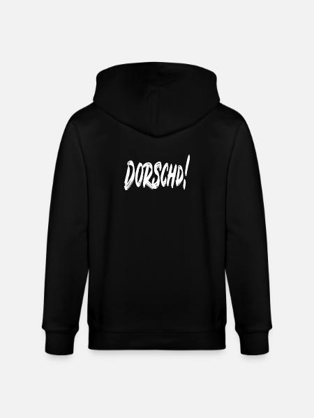 Dorschd! - Stanley/Stella Unisex Bio-Kapuzenjacke CULTIVATOR  - Schwarz
