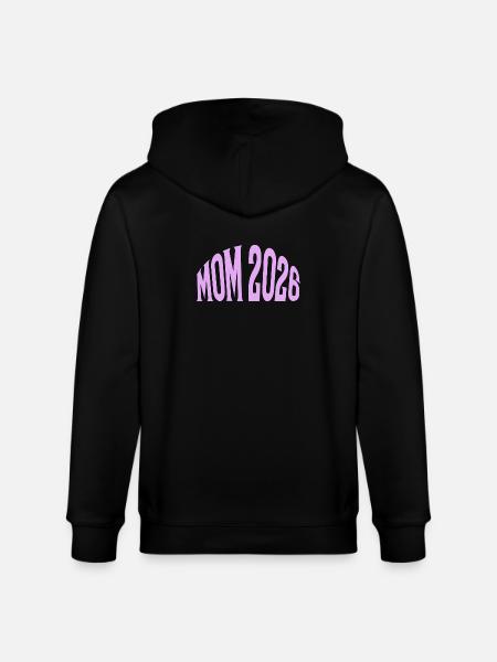 Mom 2026 - Stanley/Stella Unisex Bio-Kapuzenjacke CULTIVATOR - Schwarz