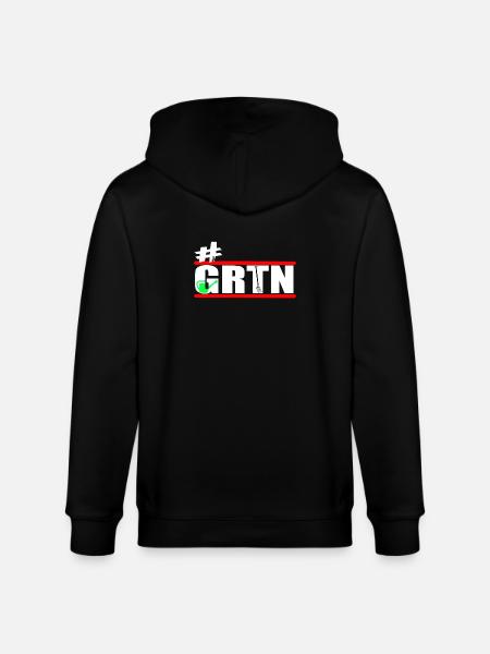 Garten - Gärtner - Gärtnern - GRTN  - Stanley/Stella Unisex Bio-Kapuzenjacke CULTIVATOR  - Schwarz