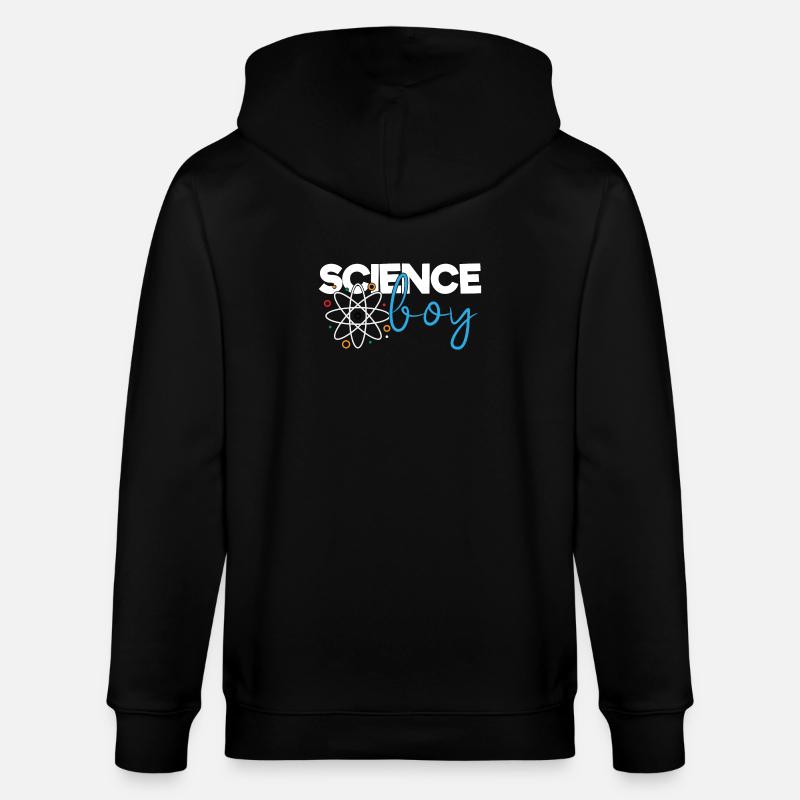 Science Boy - Stanley/Stella Unisex Bio-Kapuzenjacke CULTIVATOR  - Schwarz