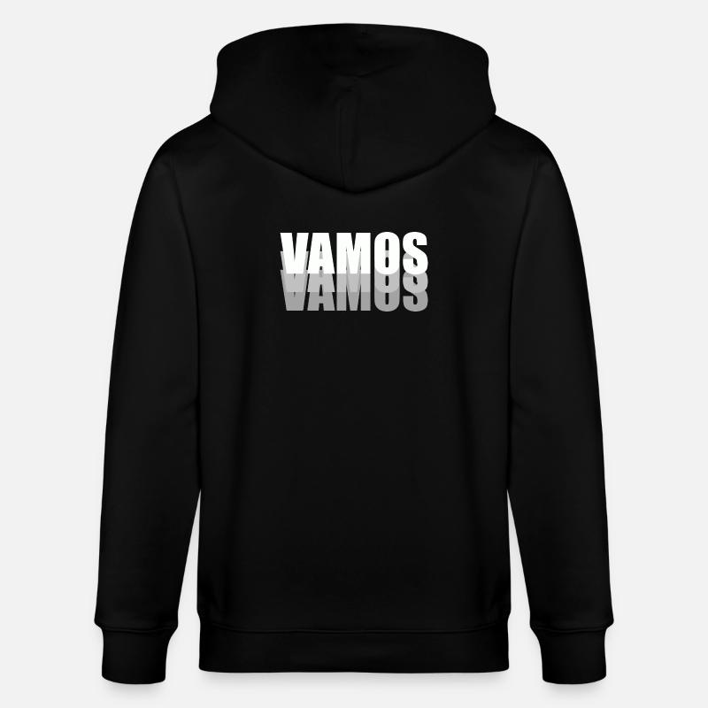 VAMOS - Stanley/Stella Unisex Bio-Kapuzenjacke CULTIVATOR  - Schwarz