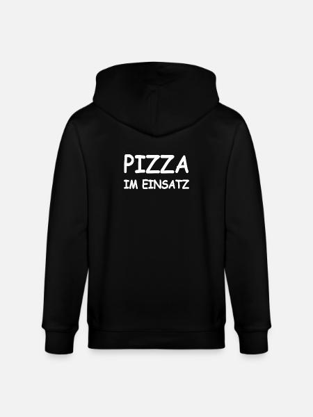 Pizza - Stanley/Stella Unisex Bio-Kapuzenjacke CULTIVATOR - Schwarz
