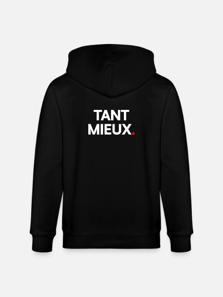Tant mieux - Veste à capuche bio CULTIVATOR Stanley/Stella Unisexe - noir