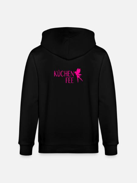 Köchin Küchenfee - Stanley/Stella Unisex Bio-Kapuzenjacke CULTIVATOR  - Schwarz