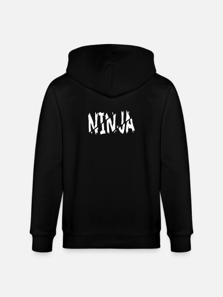 Ninja - Veste à capuche bio CULTIVATOR Stanley/Stella Unisexe - noir