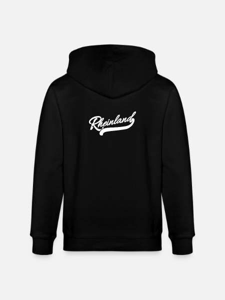 Rhénanie rétro - Veste à capuche bio CULTIVATOR Stanley/Stella Unisexe - noir