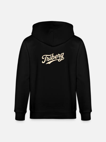 Triberg Schwarzwald Schriftzug - Stanley/Stella Unisex Bio-Kapuzenjacke CULTIVATOR - Schwarz