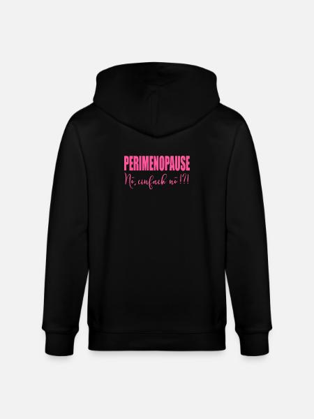 Perimenopause Frauen Stimmung - Stanley/Stella Unisex Bio-Kapuzenjacke CULTIVATOR  - Schwarz