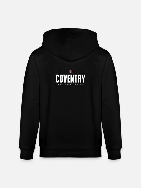 Coventry - Stanley/Stella CULTIVATOR Unisex Organic Hooded Jacket - black