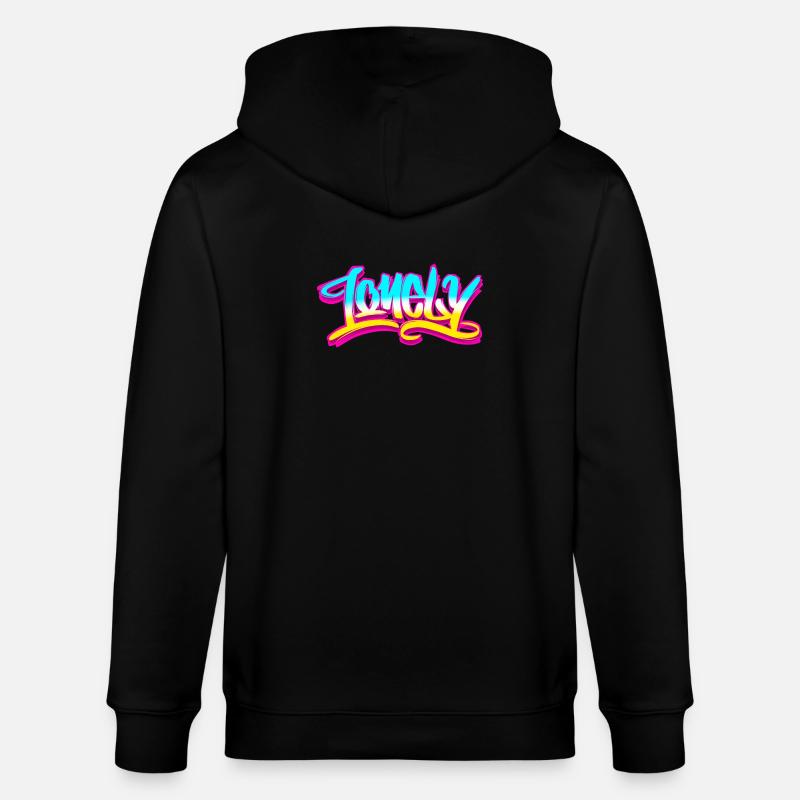 Lonely Statement! - Stanley/Stella Unisex Bio-Kapuzenjacke CULTIVATOR  - Schwarz