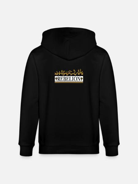 Rébellion - Veste à capuche bio CULTIVATOR Stanley/Stella Unisexe - noir