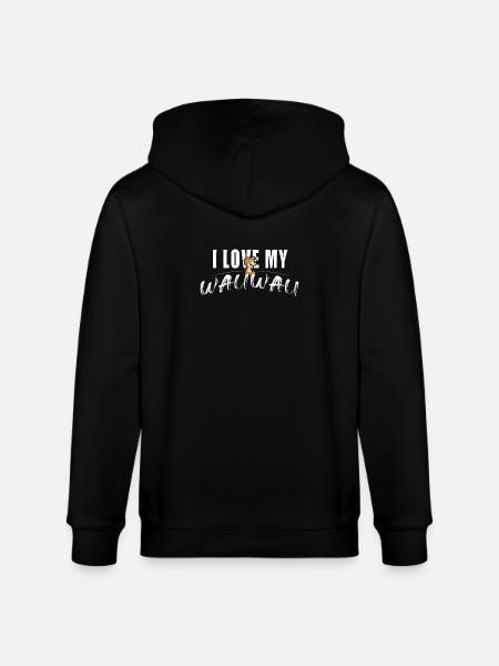 J’adore mon Wauwau - Veste à capuche bio CULTIVATOR Stanley/Stella Unisexe - noir