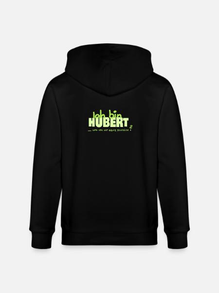 Gift for Hubert - Stanley/Stella CULTIVATOR  Unisex Organic Hooded Jacket - black