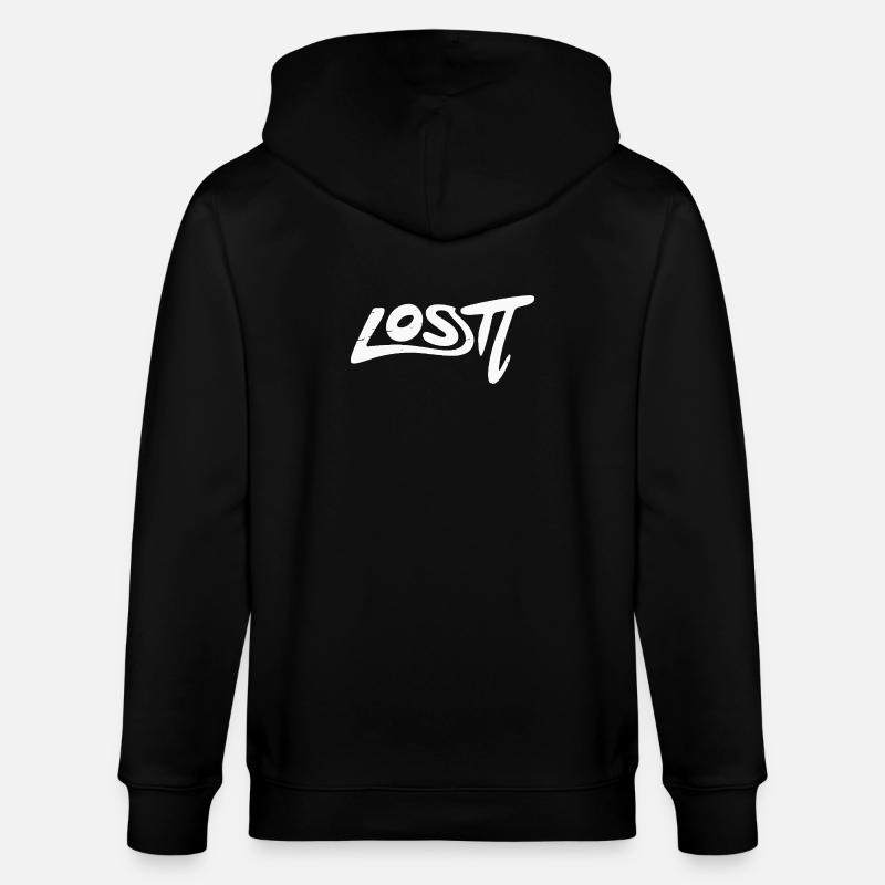 Verlorenes Graffiti-Wortzeichen - Stanley/Stella Unisex Bio-Kapuzenjacke CULTIVATOR  - Schwarz