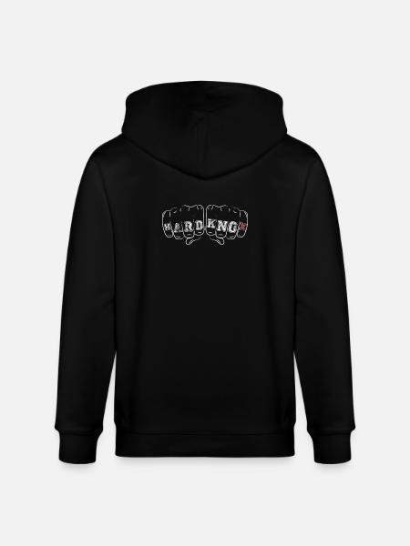 Hard Knox Fist - Stanley/Stella Unisex Bio-Kapuzenjacke CULTIVATOR  - Schwarz