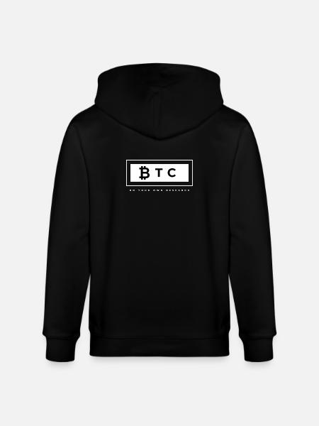 BTC DYOR LOGO - Veste à capuche bio CULTIVATOR Stanley/Stella Unisexe - noir