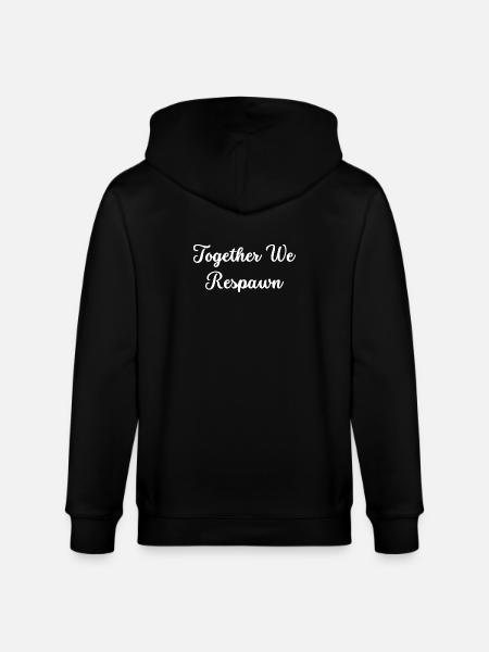 Together We Respawn - Stanley/Stella Unisex Bio-Kapuzenjacke CULTIVATOR  - Schwarz