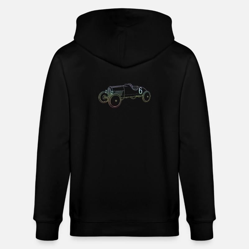 Caisse à savon - Veste à capuche bio CULTIVATOR Stanley/Stella Unisexe - noir