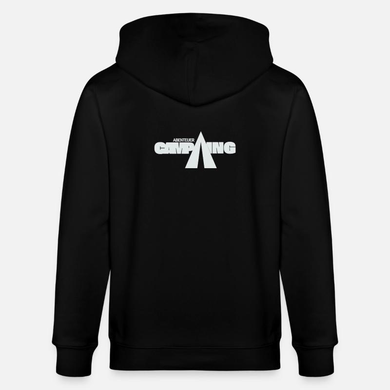 Camping d’aventure - Veste à capuche bio CULTIVATOR Stanley/Stella Unisexe - noir