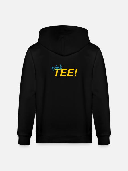 DRINK TEA! - Stanley/Stella CULTIVATOR  Unisex Organic Hooded Jacket - black