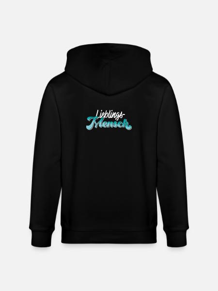 Lieblingsmensch - Stanley/Stella Unisex Bio-Kapuzenjacke CULTIVATOR - Schwarz