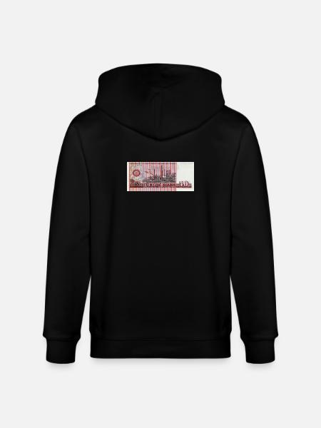 50 Marks of the GDR - Stanley/Stella CULTIVATOR  Unisex Organic Hooded Jacket - black