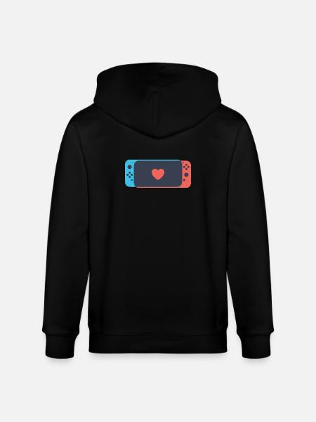 Switch Love - Stanley/Stella CULTIVATOR  Unisex Organic Hooded Jacket - black